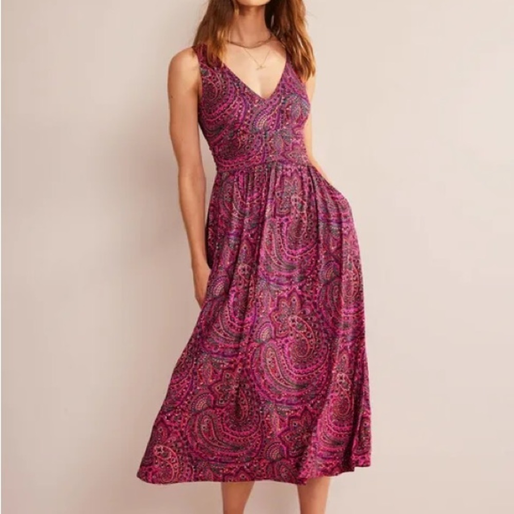 Boden new Sleeveless Jersey Maxi Dress
